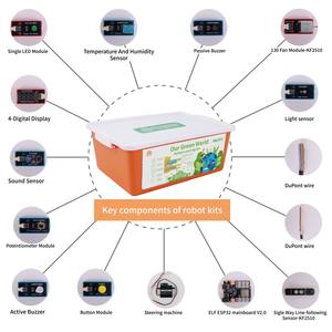 Kit de robot DIY STEM ESP32 pour l'apprentissage des projets de <span class=keywords><strong>programmation</strong></span> Scratch <span class=keywords><strong>Python</strong></span> open source pour les élèves des écoles européennes - Product Image 3
