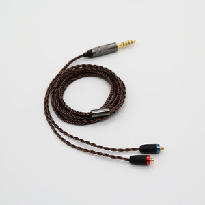 Cable de auriculares equilibrado de 4,4mm, trenzado, de cobre sin oxígeno, macho-macho, para Im50 Ie80 Se846 Se535 Se215 Se425 Ue900 - Product Image 5