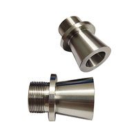 Componentes de Torno de Alta Precisión para Válvulas Industriales, Piezas Hexagonales y Cilíndricas de Acero Inoxidable Mecanizadas por CNC Personalizadas