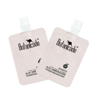 Sachets personnalisés en PE avec bec verseur pour shampoing, savon, liquide, crème, lotion – Emballages de recharge jetables à fermeture éclair