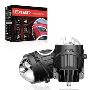 Xenplus LF28, projecteur <span class=keywords><strong>bi</strong></span>-LED de 3 pouces, phare antibrouillard pour voiture, 100W, haute puissance, 5000K, 35000LM, phare antibrouillard LED, accessoires universels pour véhicules - Product Image 1
