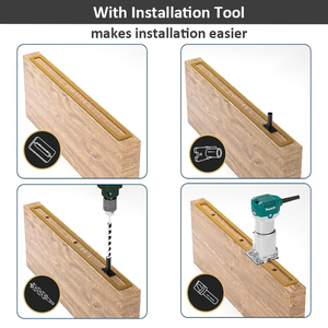 Nhiệm vụ nặng nề 22 inch/558.4mm nổi Kệ Khung kết nối & Kệ hỗ trợ - Product Image 2