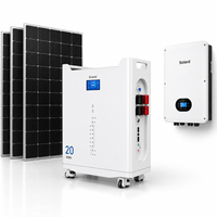Monitor WiFi Inteligente Solard de 16 kWh para Apartamentos Modernos, Sistema de Almacenamiento de Energía Solar de Alto Rendimiento y Calidad Superior