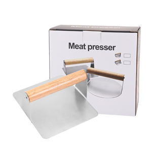 Prensa de Carne de Acero Inoxidable en Existencia, Prensa para <span class=keywords><strong>Hamburguesas</strong></span>, Prensa de Carne Redonda y Cuadrada para <span class=keywords><strong>Hamburguesas</strong></span> - Product Image 6