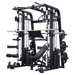 Máquina <span class=keywords><strong>Smith</strong></span> Multifuncional de Acero de Alta Calidad para Gimnasio <span class=keywords><strong>en</strong></span> Casa, Rack de Potencia Todo <span class=keywords><strong>en</strong></span> Uno, Capacidad de Carga de 700 kg, Personalizable - Product Image 1