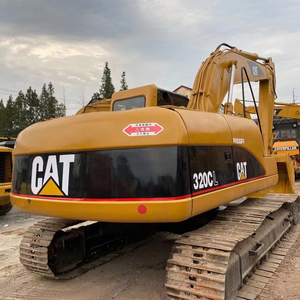 รถตักแบคโฮไฮดรอลิกแบบตีนตะขาบ 320CL รุ่นปี 2022 สมรรถนะสูง มือสอง น้ำหนัก 20 ตัน บุ้งกี๋ 0.8 เมตร มอเตอร์แบริ่ง ใช้งานมาแล้ว 1000 ชั่วโมง - Product Image 1