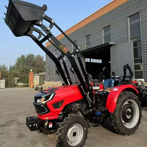 Mini chargeuse compacte diesel à 4 roues motrices pour l'agriculture, l'élevage et les travaux de construction, avec une pelle chargeuse - Product Image 2