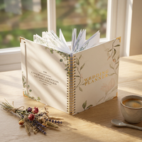 Carnet de planification à couverture rigide avec reliure parfaite, impression offset CMJN, gaufrage, pour agenda quotidien, journal ou planificateur de mariage (OEM)