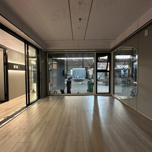 Maison <span class=keywords><strong>mobile</strong></span> modulaire préfabriquée de luxe en acier de 40 pieds, type capsule spatiale - Product Image 3