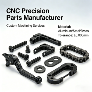 Pièces en aluminium usinées avec précision par CNC, composants légers haut de gamme sur mesure, fournisseur OEM, pas de MOQ, délai de livraison 10-15 jours - Product Image 3