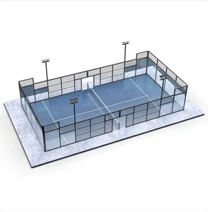 Padel court protection padel panoramic court padel field