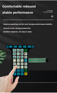 Fabriek Op Maat Gemaakte Kleur Iso9001 Gecertificeerde Zeefdruk Print Toetsenblok Grafische Overlay Knop Paneel Membraan Toetsenbord Toetsenbord - Product Image 5