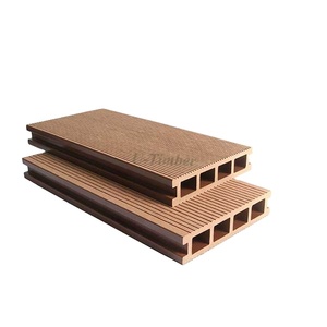 Plancher de terrasse en composite pour l'extérieur, piscine de jardin, creux de 140x25cm, carreaux de pont en pvc, 3m, vente chaude - Product Image 1