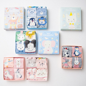 YUELI Vente en gros de chaussettes pour bébé en coton 3D avec animaux mignons, logo personnalisé, boîtes, chaussettes douces et confortables en coton biologique pour bébé de 0 à 12 <span class=keywords><strong>mois</strong></span> - Product Image 1