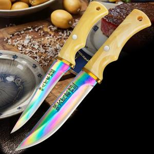 DAIGAYA Slaughtering Knife Camping Stainless Steel Blade Drop Point Straight <b>Edge</b> <b>Plastic</b> 3mm Thickness Multi-Purpose OEM - Product Image 3