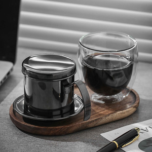 Filtre à café vietnamien pour une tasse, filtre à café traditionnel à dégoulinement, filtre réutilisable en inox, filtre à café en acier inoxydable - Product Image 2