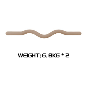 EIGFOH High Quality Silicone Coated Cast Iron Barbell Center Gravity Balance for Wrist Ankle Yoga Fitness <b>Strength</b> <b>Training</b> Gym - Product Image 4