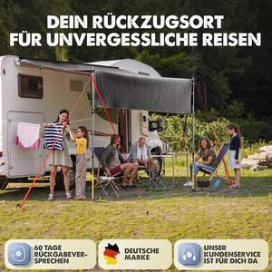 Auvent extérieur de protection solaire UV à commande manuelle pour auvent latéral de toit de voiture pour véhicule tout-terrain <span class=keywords><strong>4x4</strong></span> pour l'été - Product Image 3