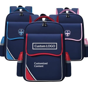 Sac à dos Oxford léger avec fermeture éclair pour écoliers du primaire (CP-CM2) garçons et filles, avec soutien dorsal amélioré - Product Image 1