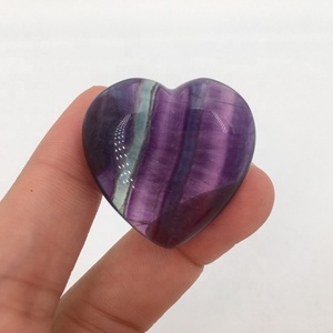 New arrivals Hồng thạch anh tình yêu trái tim cho món quà Natur thủ công mỹ nghệ đá quý chạm khắc pha lê - Product Image 2