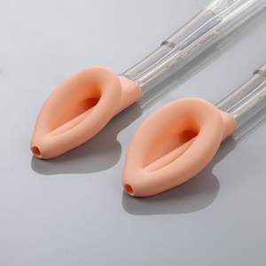 หน้ากากอนามัยสำหรับใช้ในโรงพยาบาลผ้าลูเมนคู่ใช้ซ้ำได้100% ทางการแพทย์ซิลิโคนแบบใช้ซ้ำได้ - Product Image 4