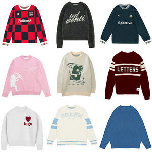 नेटवियर निर्माता कस्टम लोगो नए डिजाइन स्ट्रिप्ड अल्का मोबाल ऊन सर्दियों गर्म ग्रेडिएंट बुना हुआ लुडवर स्वेटर पुरुषों - Product Image 5