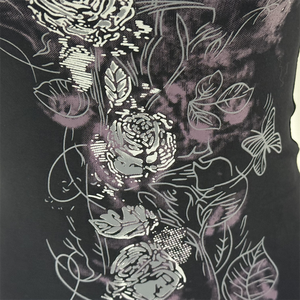 OEM/ODM Women Vintage Tees Y2k Short Sleeve V-neck Goth <strong>Tops</strong> <strong>Emo</strong> Streetwear Women t Shirt - Product Image 4