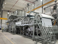 Máquina para Fabricar Papel A4 Shengfeng para Uso Cultural/Escritorio/Impresión/Copia, con Motor de Caja de Cambios, Bomba y Rodamiento - Control PLC de Alta Capacidad