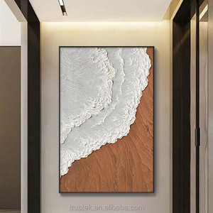 玄関デジタル印刷装飾壁画、アルミ合金フレーム、LEDオプション付き、リビングルームの馬の絵画 - Product Image 2