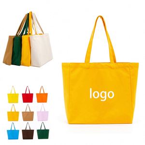 Bolsa de Lona Clásica con Logotipo Personalizado, Impresión en Serigrafía, Patrón de Colores Mixtos para Iglesia, Promoción Religiosa - Product Image 1