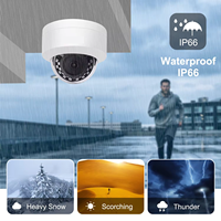Poe Ip Kamera CCTV 5MP Überwachungs kamera Eingebautes Mikrofon/Audio Wasserdicht IP66 H.265 P2P WDR IR Nachtsicht 2,8mm Objektiv