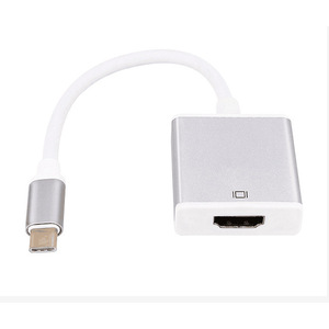 อะแดปเตอร์ประเภทซีเป็น HDMI อลูมิเนียมอัลลอยด์แบบเสียบเข้าสำหรับแล็ปท็อป - Product Image 1