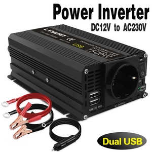 <span class=keywords><strong>LVYUAN</strong></span> 500W <span class=keywords><strong>1000W</strong></span> Onduleur à onde sinusoïdale modifiée ainsi que l'onduleur de voiture 12v 220v - Product Image 2