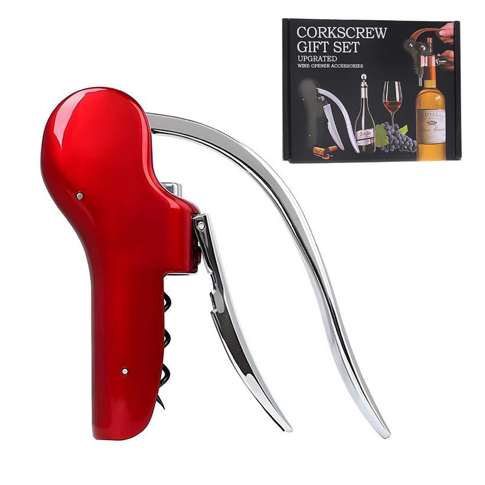 Red goose head bottle opener-color box