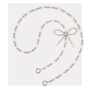 Cordon <span class=keywords><strong>de</strong></span> <span class=keywords><strong>téléphone</strong></span> <span class=keywords><strong>portable</strong></span> personnalisable, long, style papillon, avec chaîne <span class=keywords><strong>de</strong></span> perles, bandoulière <span class=keywords><strong>tour</strong></span> <span class=keywords><strong>de</strong></span> <span class=keywords><strong>cou</strong></span>, boucle métallique - Product Image 1