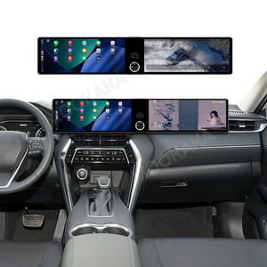 MOOKAKA Doppio Schermo 12.3 Pollici Android 15 per Toyota Harrier <span class=keywords><strong>Venz</strong></span> 2022-2025 Autoradio Multimediale GPS Navigatore Wireless CarPlay Unità Principale - Product Image 1