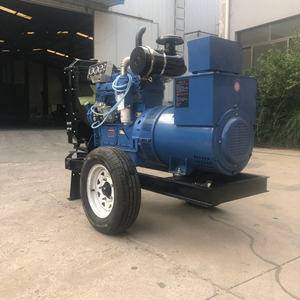 Weifang 50Kw <b>Mobile</b> Diesel <b>Generator</b> 400V 50Hz Trailer Mounted For Emergency Use - Product Image 2