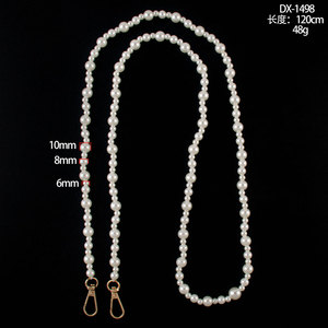 Cordon de téléphone personnalisable en perles avec chaîne, pour <span class=keywords><strong>coque</strong></span> <span class=keywords><strong>iPhone</strong></span> 15/16/17, anti-perte, design tendance à porter en bandoulière, installation facile - Product Image 6