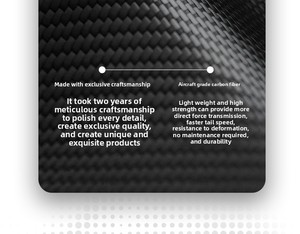 Queue de <span class=keywords><strong>billard</strong></span> MINGYANGHE en fibre de carbone de haute qualité, joint en acier inoxydable, légère, durable, longue durée de vie, professionnelle - Product Image 6