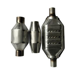 Convertisseur catalytique métallique <span class=keywords><strong>universel</strong></span> à haut débit pour substrat en céramique en nid d'abeille pour voiture Convertisseur catalytique à 100/<span class=keywords><strong>200</strong></span> <span class=keywords><strong>cellules</strong></span> - Product Image 3