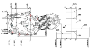 <span class=keywords><strong>Moteur</strong></span> de moto Thai 125cc Wave de haute qualité pour le marché de l'Asie du Sud-Est - Product Image 3