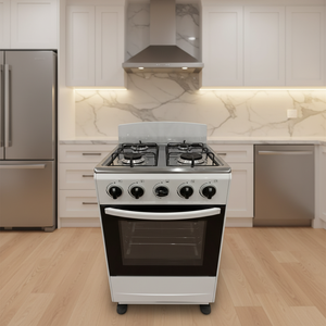 Stainless Steel Gas Range <b>Oven</b> Free Standing With 60L Capacity <b>Oven</b> Gas Stove Burner for Household Use Gas Stove With <b>Oven</b> - Product Image 1