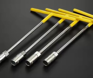 גומי מצופה שקע T-צורה צינור ברגים t ידית משושה אגוזים משושה שש נקודה - Product Image 4