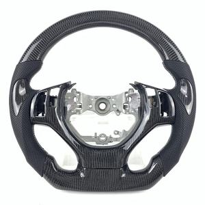 Volante de Fibra de Carbono Real a <span class=keywords><strong>Precio</strong></span> de <span class=keywords><strong>F</strong></span>ábrica para <span class=keywords><strong>Lexus</strong></span> <span class=keywords><strong>RX</strong></span> ES RCF NX CT200 <span class=keywords><strong>350</strong></span> GS, Volante Deportivo con Base Plana - Product Image 3
