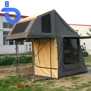 저렴한 지붕 탑 텐트 4X4 트럭 캠핑 자동차 지붕 탑 텐트 천막 별관 Suv 자동차