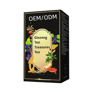 โสม Eucommia ulmoides ชาสำหรับผู้ชายสารสกัดสมุนไพรเพื่อสุขภาพแทน - Product Image 1