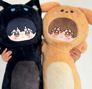 Peluche douce, coussin à câliner, grand animal en peluche, coussin de sommeil, poupée mignonne, cadeau d'anniversaire pour filles - Product Image 2