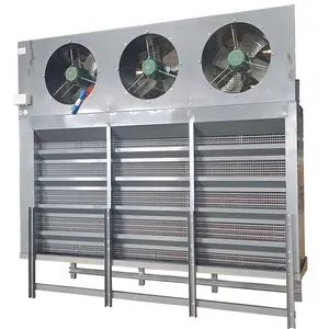 Soğuk oda depolama için evaporatif HAVA SOĞUTUCU hava soğutmalı evaporatör atölye soğutma için HAVA SOĞUTUCU fabrika fiyat