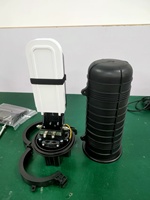Boîtier de raccordement de fibre optique FTTX pour montage sur poteau extérieur, type manhole, 144 fibres, avec gaine thermorétractable