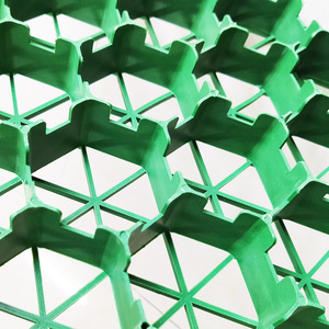 Dalles en plastique recyclé PP, grille alvéolaire pour <span class=keywords><strong>gravier</strong></span>, pavage <span class=keywords><strong>de</strong></span> voies d'accès, aménagement paysager, grille alvéolaire - Product Image 1